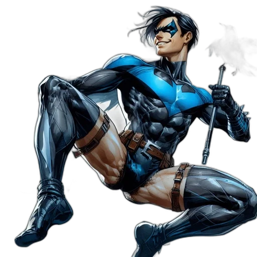 comic book art, concept art, cartoon, fantasy art transparent PNG cut-out