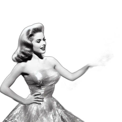 dress, photorealistic, cartoon, 3d render transparent PNG cut-out