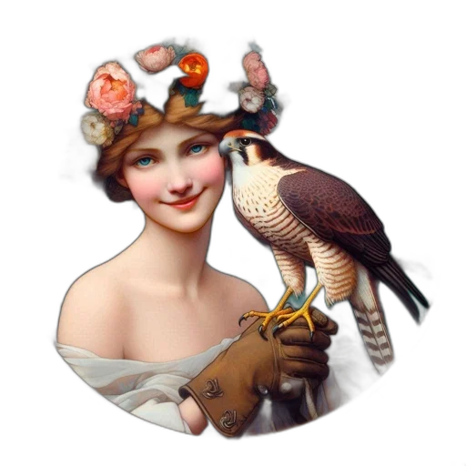 jewelry, crown, hat, fantasy art transparent PNG cut-out
