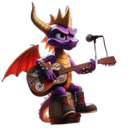 dragon, weapon, staff, concept art transparent PNG cut-out