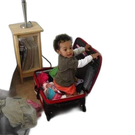furniture, child, plays, open transparent PNG cut-out