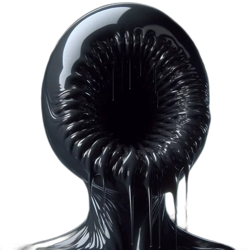 hair, mask, creature, face transparent PNG cut-out