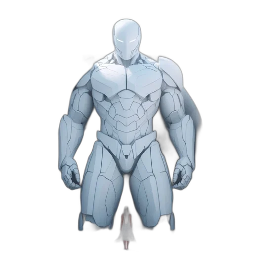 robot, 3d render, concept art, comic book art transparent PNG cut-out