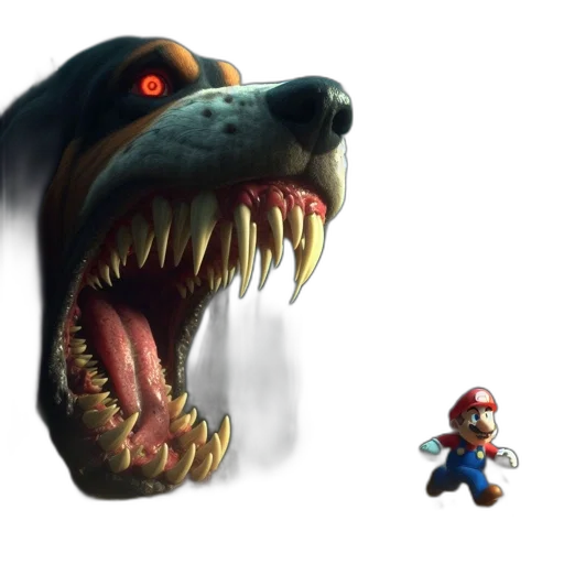 creature, animal, mask, weapon transparent PNG cut-out