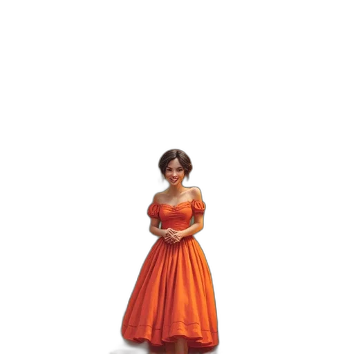 dress, crown, jewelry, robot transparent PNG cut-out