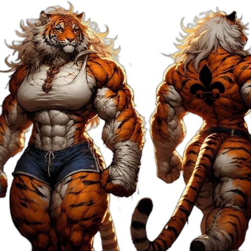 animal, concept art, comic book art, fantasy art transparent PNG cut-out