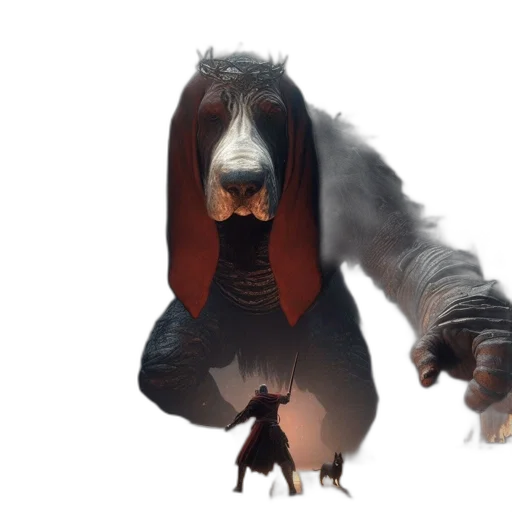 animal, creature, dragon, staff transparent PNG cut-out