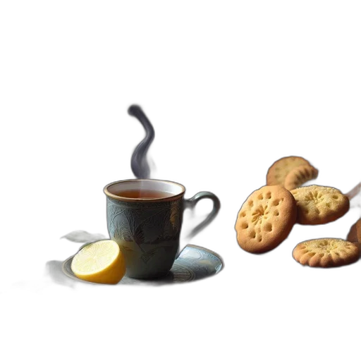 food, photorealistic, 3d render, concept art transparent PNG cut-out