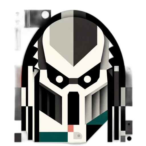 robot, mask, weapon, face transparent PNG cut-out