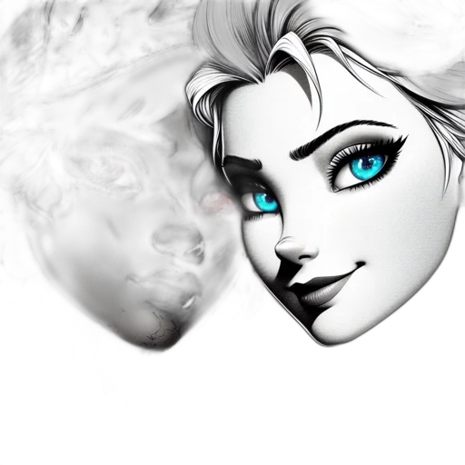 mask, face, concept art, fantasy art transparent PNG cut-out