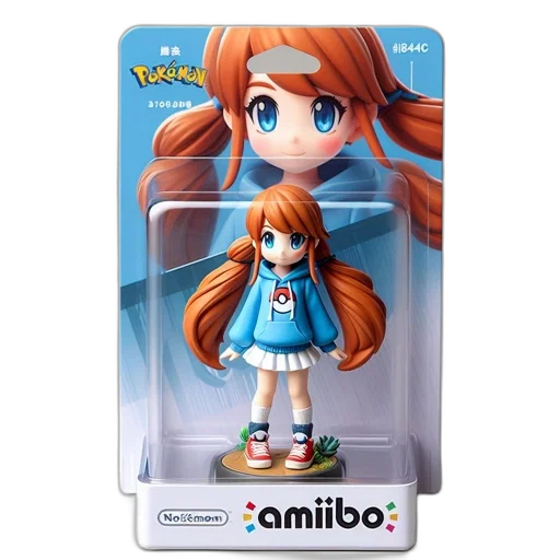 concept art, 3d render, nintendo, amiibo transparent PNG cut-out