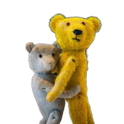 staff, 3d render, two, teddy transparent PNG cut-out