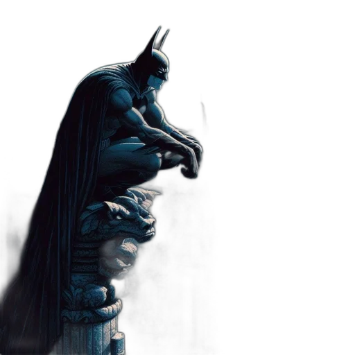 concept art, comic book art, 3d render, photorealistic transparent PNG cut-out