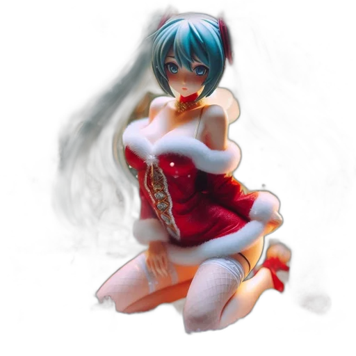 dress, robot, 3d render, concept art transparent PNG cut-out