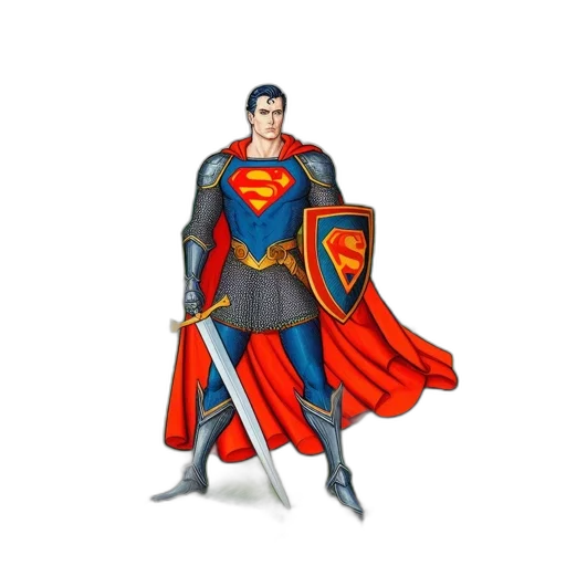 comic book art, concept art, cartoon, 3d render transparent PNG cut-out