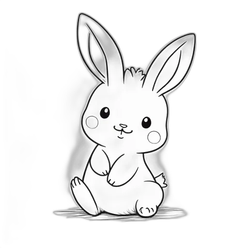 animal, creature, cartoon, pencil sketch transparent PNG cut-out