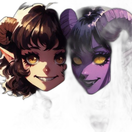 mask, face, concept art, fantasy art transparent PNG cut-out