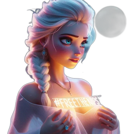 jewelry, dress, face, robot transparent PNG cut-out