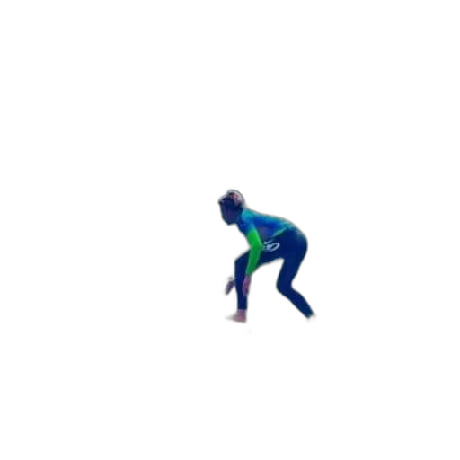 shoes, creature, pixel art, 3d render transparent PNG cut-out