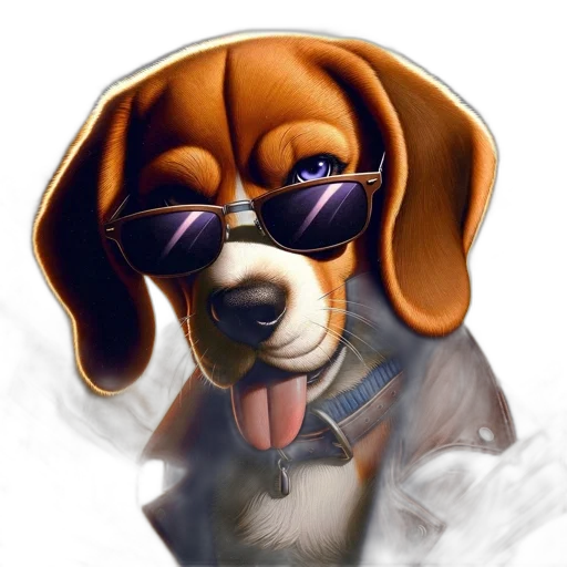 animal, photorealistic, cartoon, concept art transparent PNG cut-out