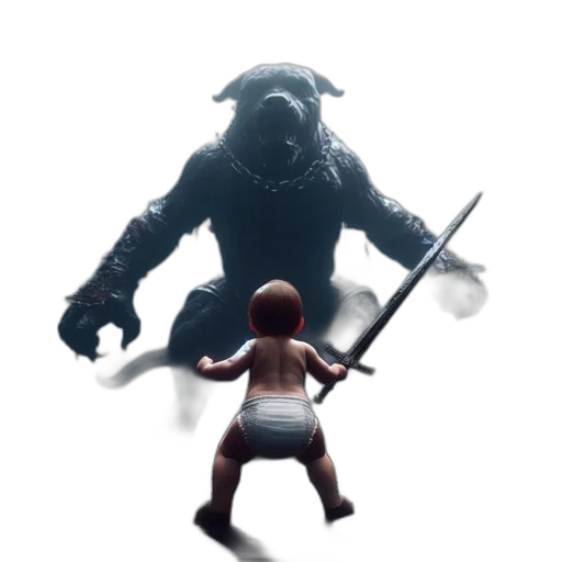 creature, animal, weapon, mask transparent PNG cut-out