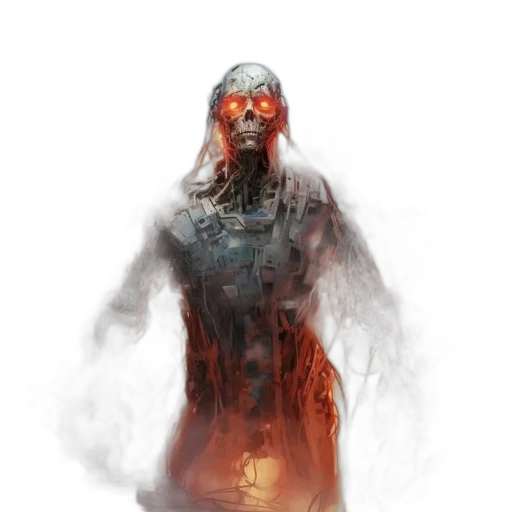 mask, face, robot, creature transparent PNG cut-out