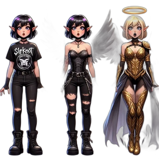 concept art, comic book art, fantasy art, pixel art transparent PNG cut-out