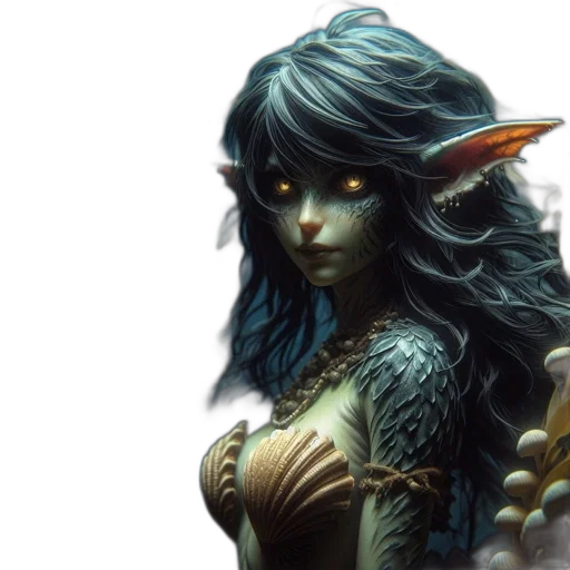 fantasy art, concept art, photorealistic, comic book art transparent PNG cut-out