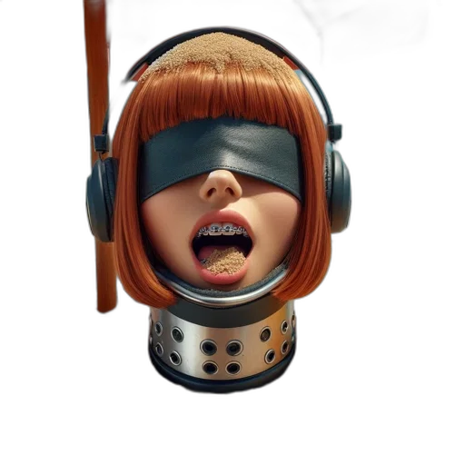 mask, face, robot, staff transparent PNG cut-out