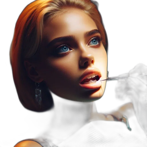 face, jewelry, mask, photorealistic transparent PNG cut-out