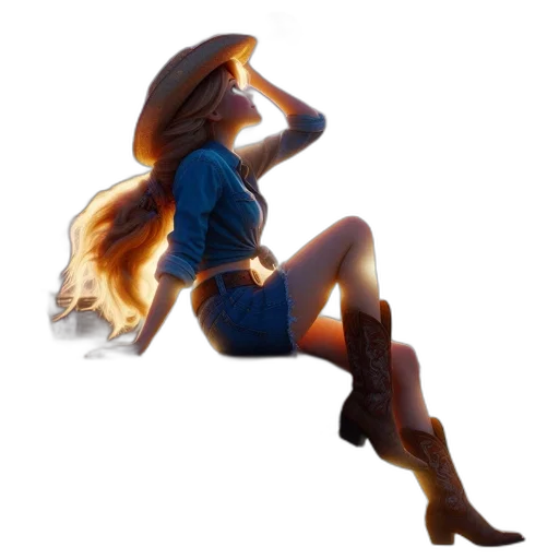 dress, hair, concept art, fantasy art transparent PNG cut-out