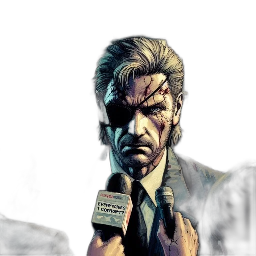weapon, face, comic book art, concept art transparent PNG cut-out