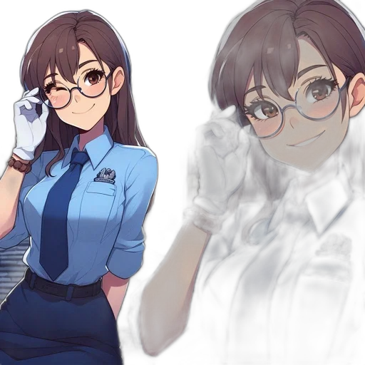 staff, anime, concept art, cartoon transparent PNG cut-out