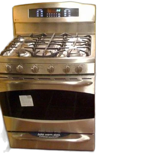 furniture, stainless, steel, stove transparent PNG cut-out