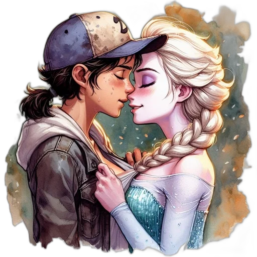 comic book art, watercolor, fantasy art, concept art transparent PNG cut-out
