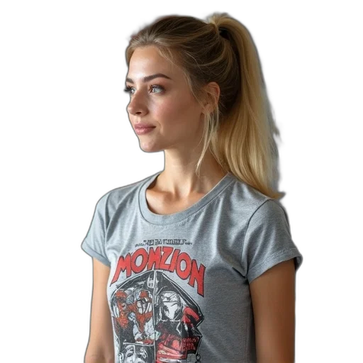 face, staff, hair, photorealistic transparent PNG cut-out