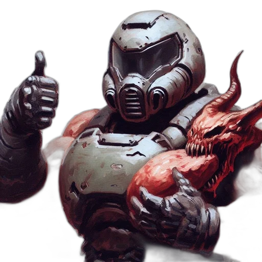 robot, concept art, 3d render, comic book art transparent PNG cut-out