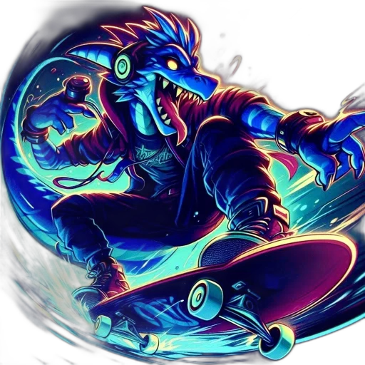 dragon, concept art, fantasy art, comic book art transparent PNG cut-out
