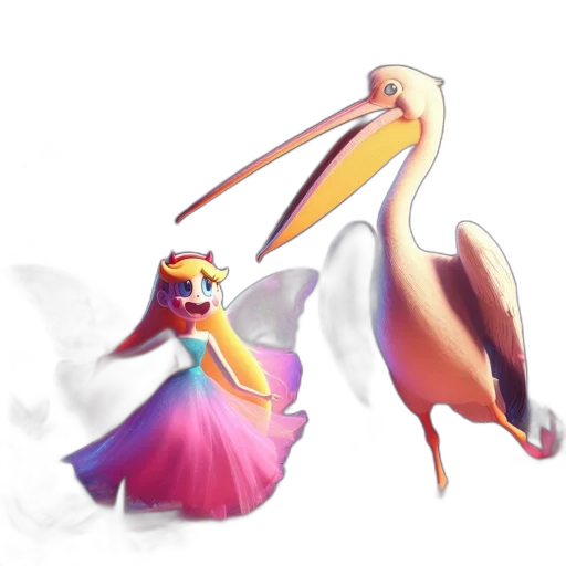 dress, weapon, staff, creature transparent PNG cut-out