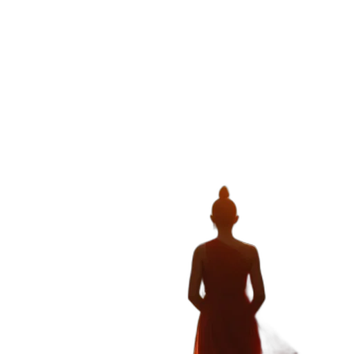 dress, staff, crown, hat transparent PNG cut-out