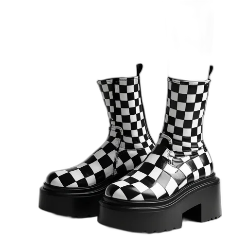 shoes, 3d render, photorealistic, monochrome transparent PNG cut-out