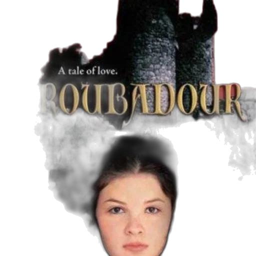 photorealistic, poster, troubadour, featuring transparent PNG cut-out