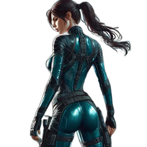 jacket, robot, cyberpunk, concept art transparent PNG cut-out