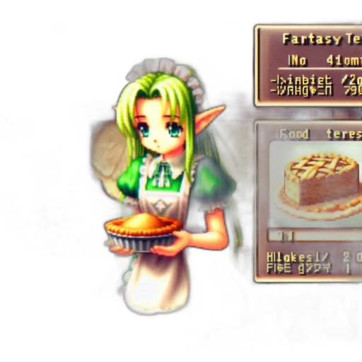 food, staff, pixel art, fantasy art transparent PNG cut-out