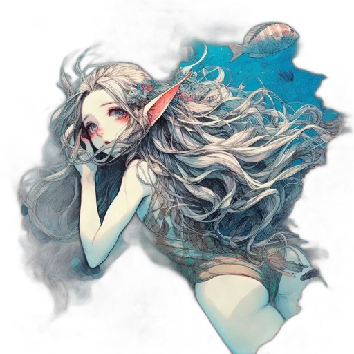 mask, hair, dress, crown transparent PNG cut-out