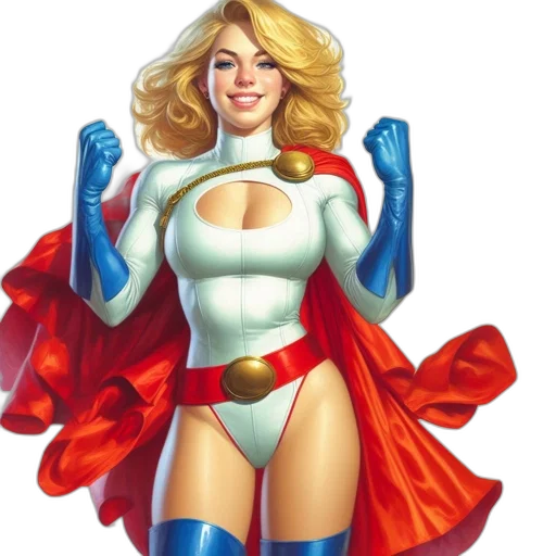 comic book art, concept art, cartoon, fantasy art transparent PNG cut-out