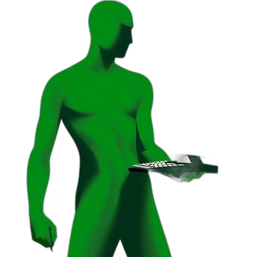 staff, robot, weapon, creature transparent PNG cut-out