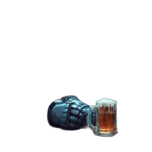 bottle, robot, food, weapon transparent PNG cut-out