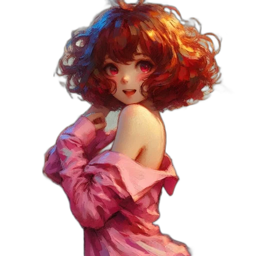 dress, hair, face, crown transparent PNG cut-out