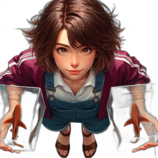 face, jacket, creature, robot transparent PNG cut-out
